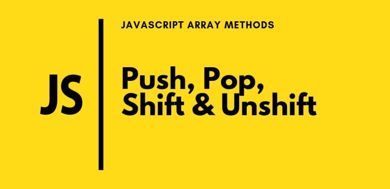 JavaScript array push
