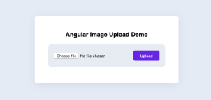 Angular 8 File Upload Demo