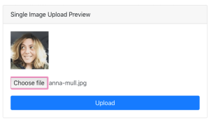React Image Upload Preview