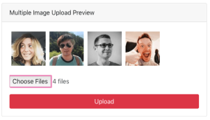 React multiple Images Upload Preview