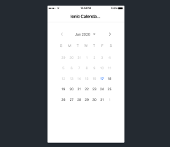Build Simple Calendar