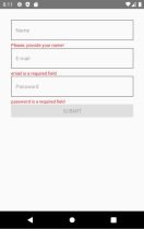 React Native Form Validation with Yup