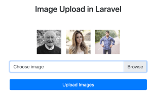 Multiple Image upload in Laravel 7