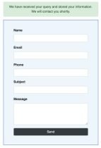 Contact Form in PHP