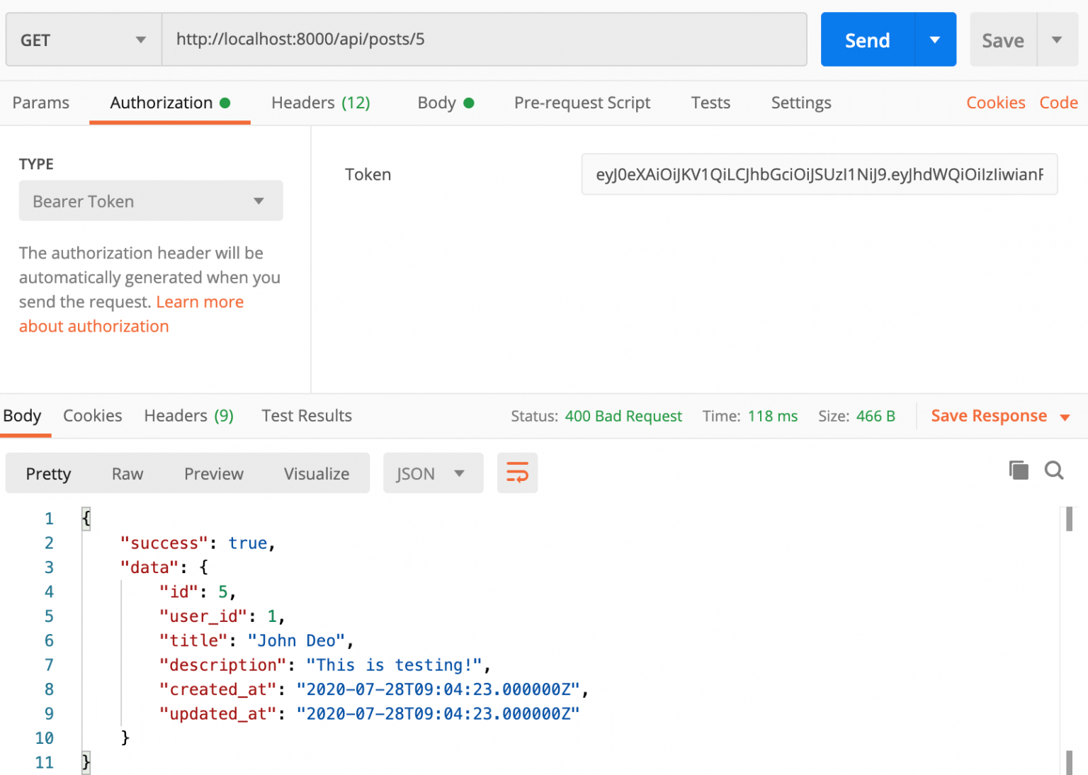 Laravel Rest Api With Passport Auth Tutorial Tuts Make Authentication Xpertphp Vrogue