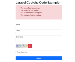 Laravel 7 Captcha Tutorial - Create Captcha in Laravel