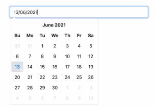 Create Calendar Component in vue