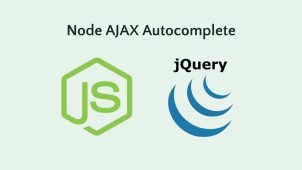 How to Build Ajax Autocomplete Search in Node with MySQL