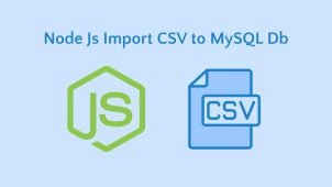 Node Import CSV File Data to MySQL Database with HTML Form