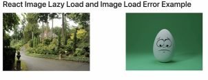 React Image Lazy Load and Handle Broken Image Tutorial