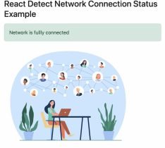 React Function Component Detect Internet Network Status Tutorial