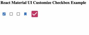 React Material UI Create and Customize Checkbox Tutorial