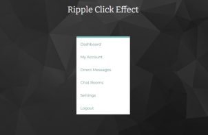 Material Design Ripple Effect with JavaScript